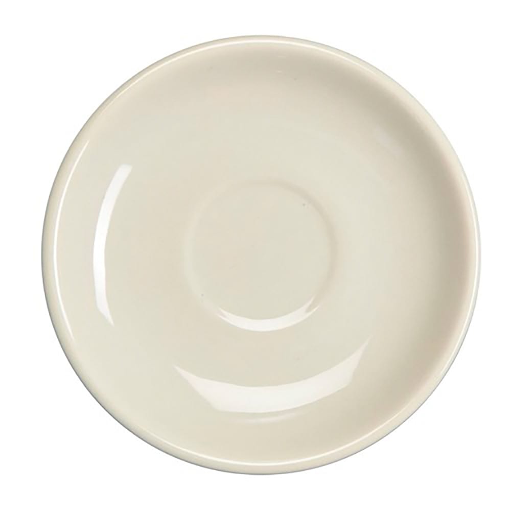 706-HL28500 4 1/2" Round Rolled Edge Saucer - China, Ivory