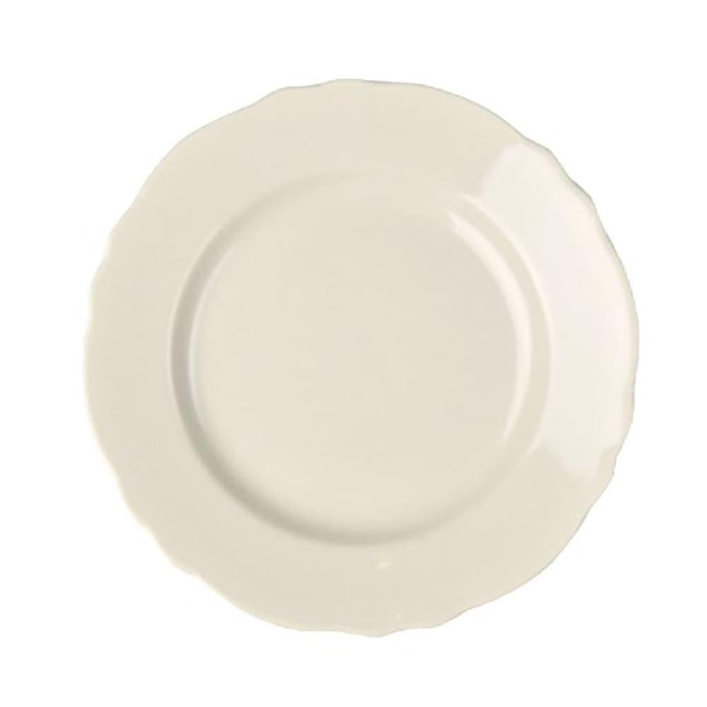 706-HL54100 6 1/4" Round Carolyn Plate - China, Ivory