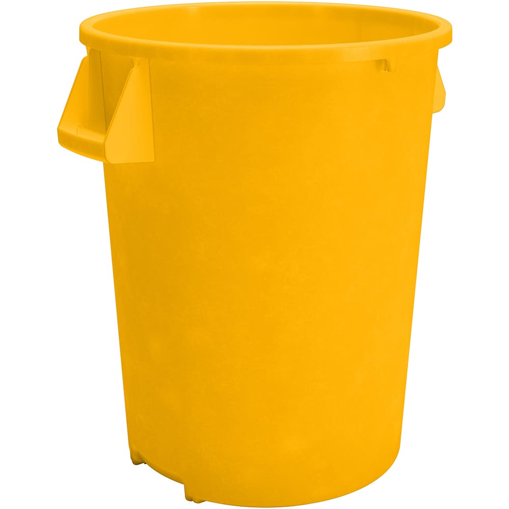 028-84102004 20 gallon Commercial Trash Can - Plastic, Round, Food Rated