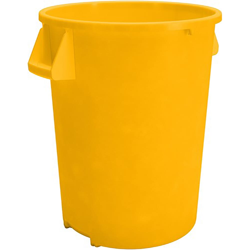 028-84103204 32 gallon Commercial Trash Can - Plastic, Round, Food Rated