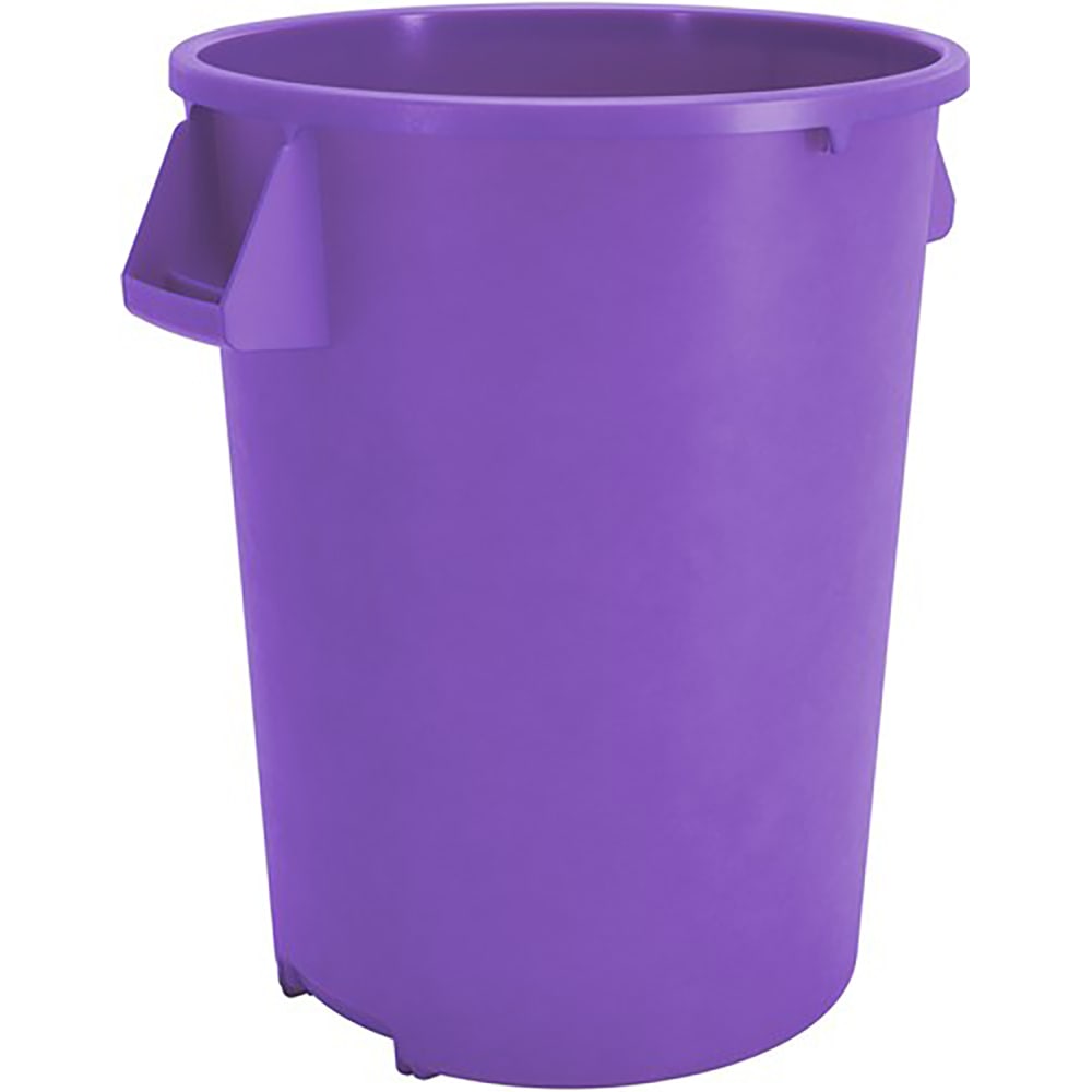 028-84104489 44 gallon Commercial Trash Can - Plastic, Round, Food Rated