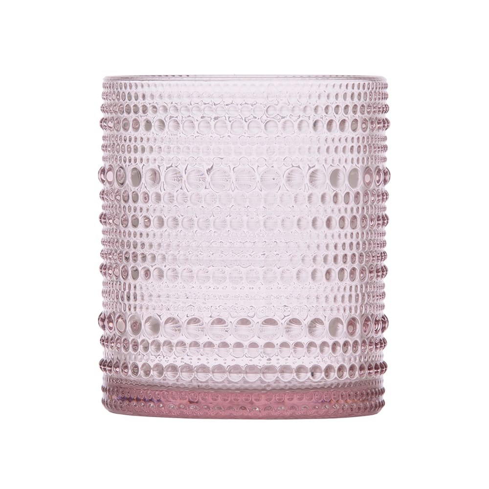 511-DVJUPITERPK04 10 oz Jupiter Double Old Fashioned Glass, Pink