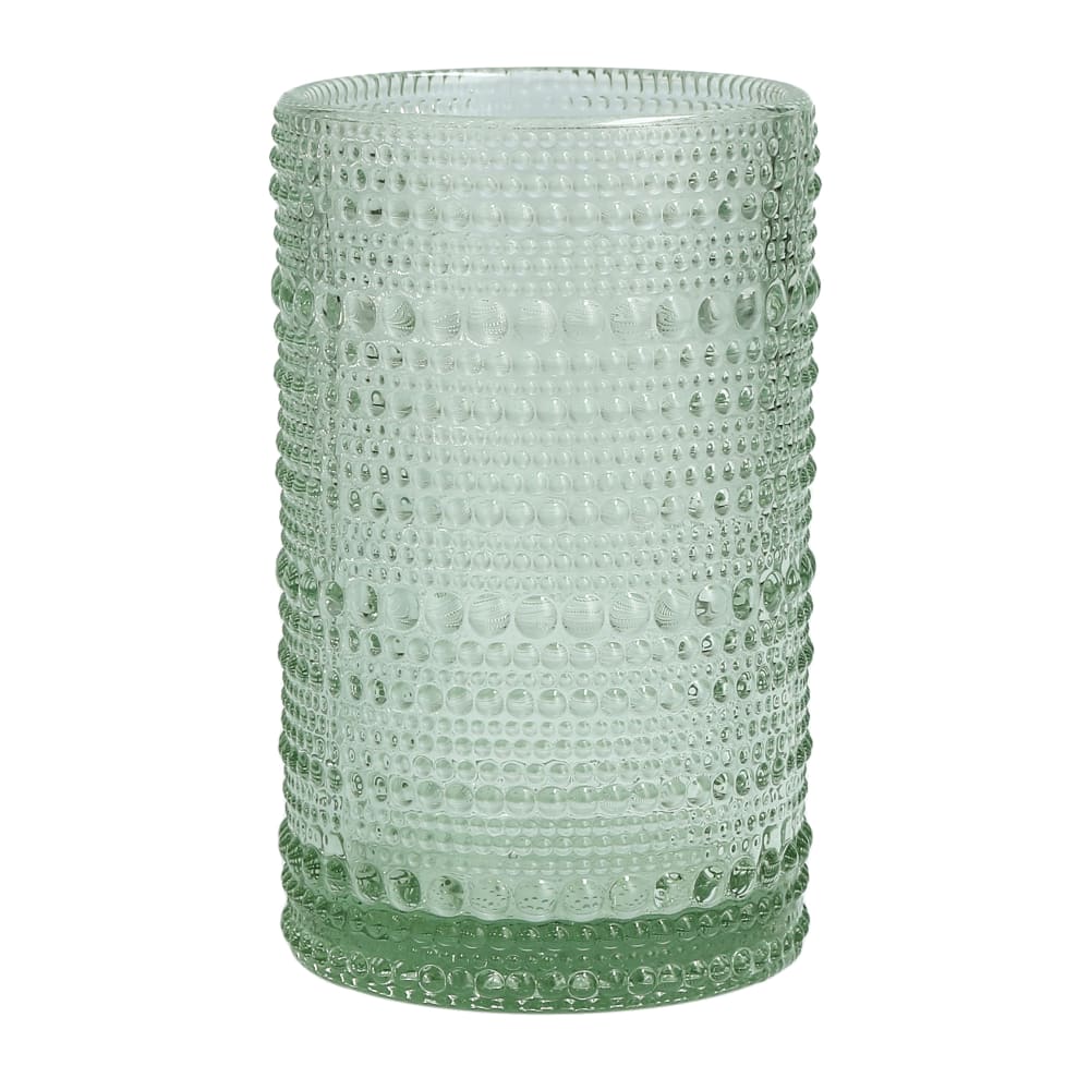 511-DVJUPITERSG03 13 oz Jupiter Iced Beverage Bar Glass, Sage Green