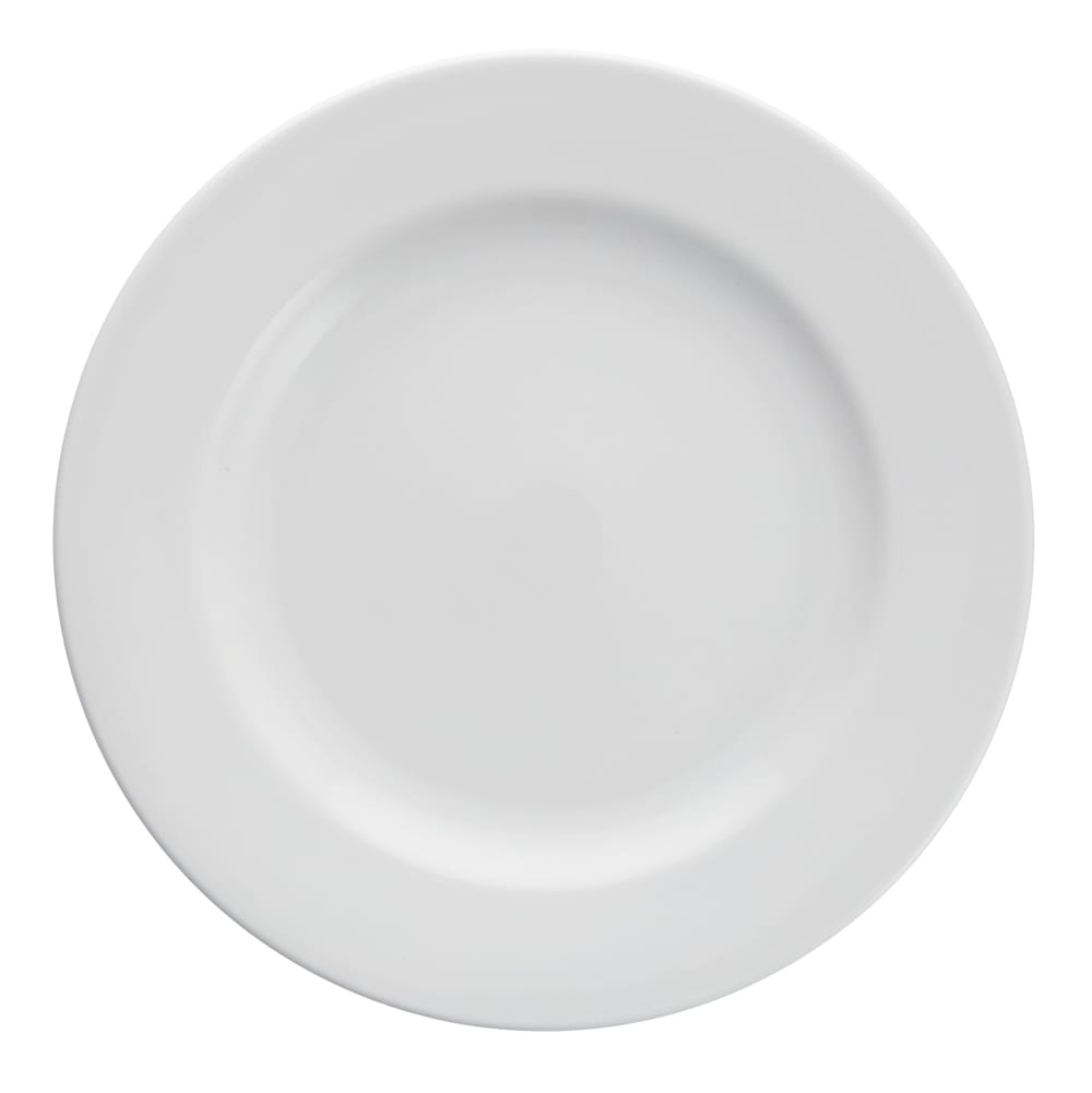 511-TC7600DV14 12" Round Serena Dinner Plate - China, White