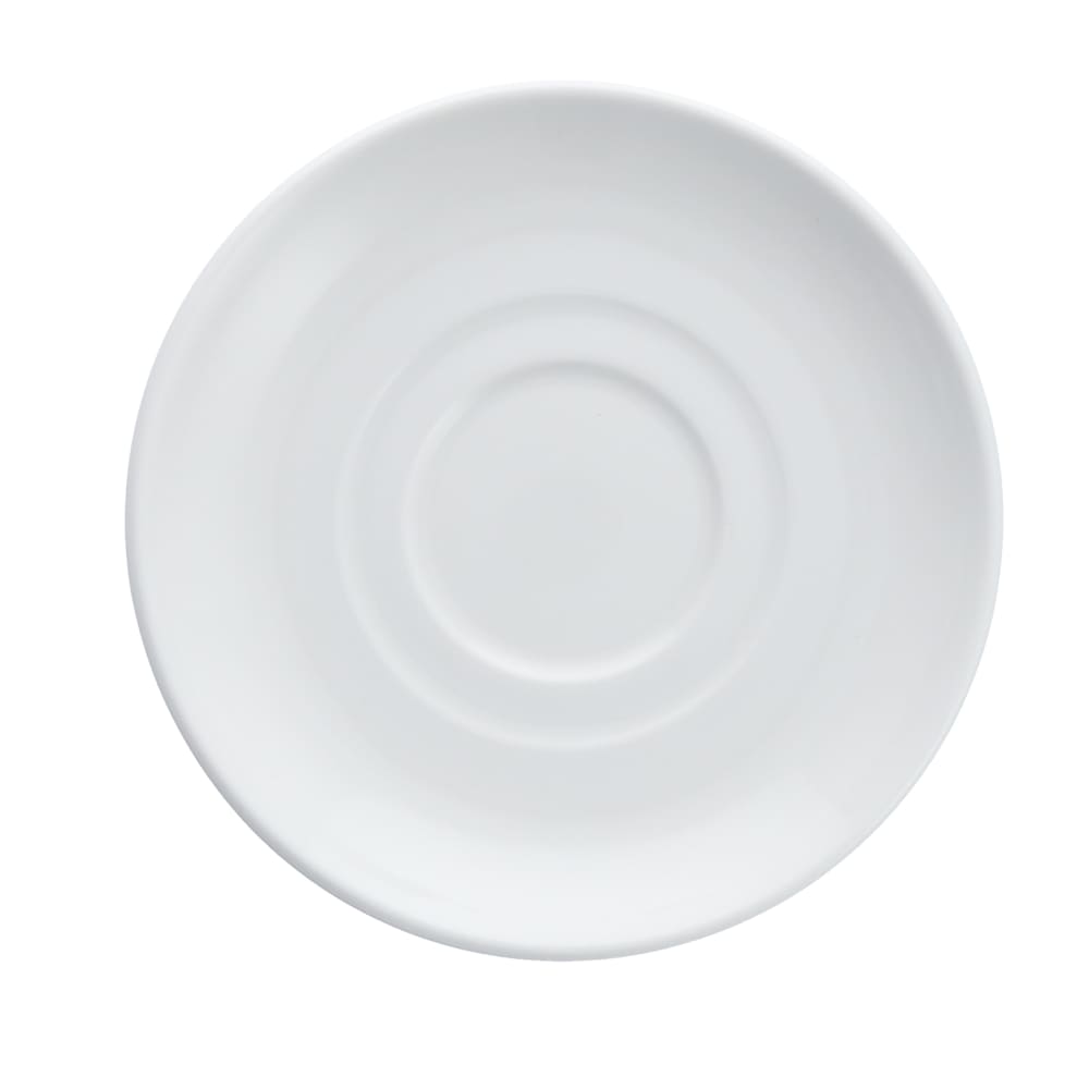 511-TC7600DV05 6" Round Serena Saucer - China, White