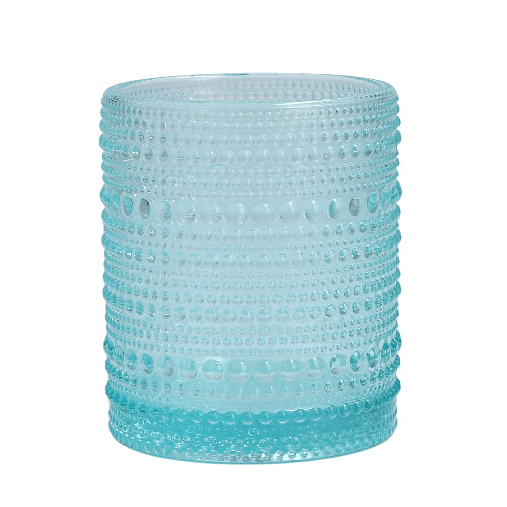 511-DVJUPITERPB04 10 oz Jupiter Double Old Fashioned Glass, Pool Blue