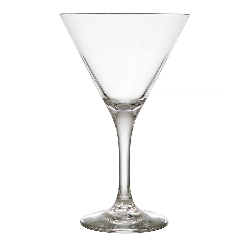 511-DVPS139 8 1/5 oz Outside Martini Glass, Plastic, Clear