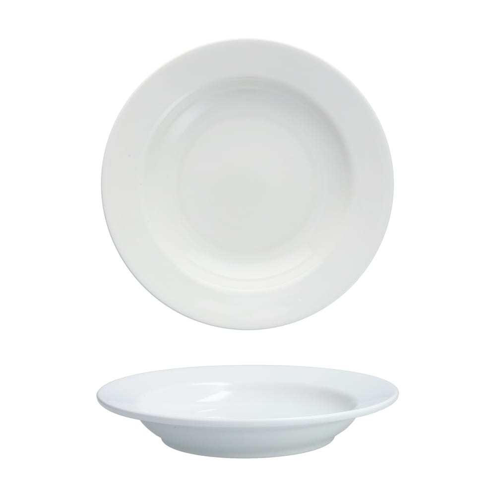 511-TC7600DV225 10 oz Round Serena Rim Soup Bowl - China, White