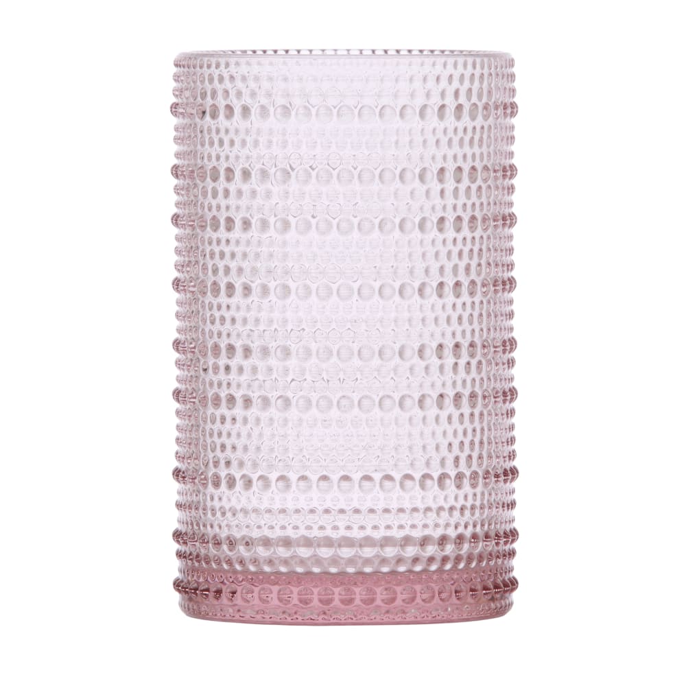 511-DVJUPITERPK03 13 oz Jupiter Iced Beverage Bar Glass, Pink
