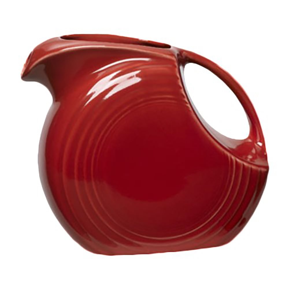 706-HL484326 67 1/4 oz Fiesta Pitcher - China, Scarlet