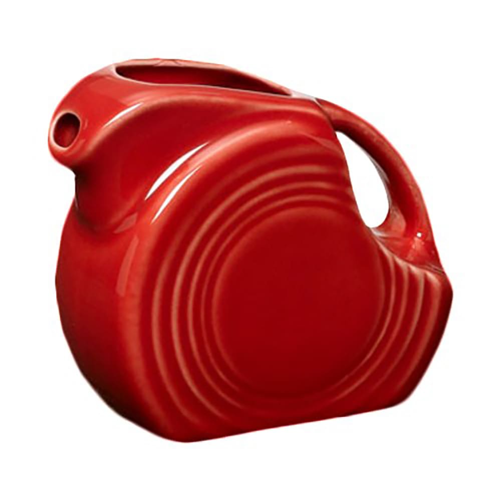 706-HL475326 5 oz Fiesta Pitcher - China, Scarlet