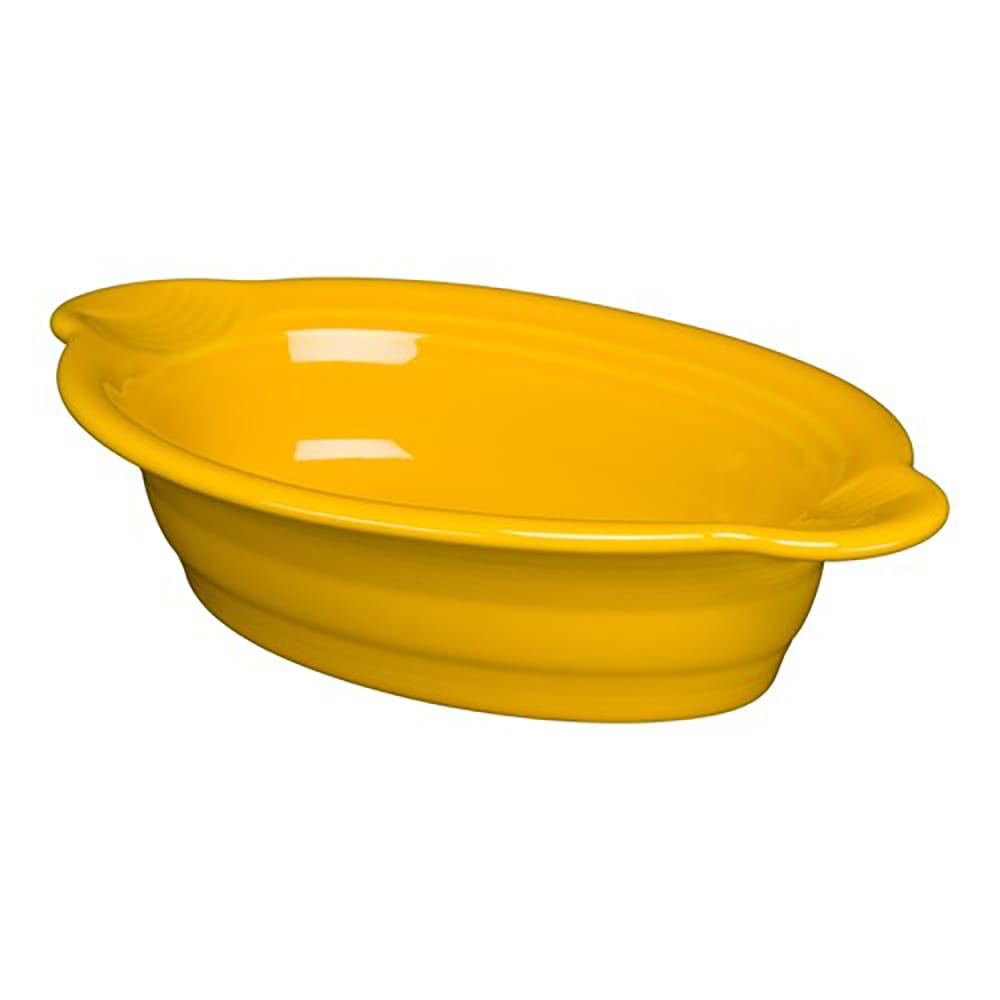 706-HL587342 13 oz Oval Fiesta Casserole Dish - China, Daffodil