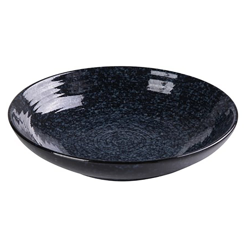 614-BL609 28 oz Round Soup/Salad Bowl - Ceramic, Blue Star 