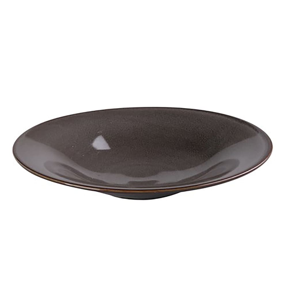 614-PK411 11 1/2" Round Soup/Salad Plate - Ceramic, Gray