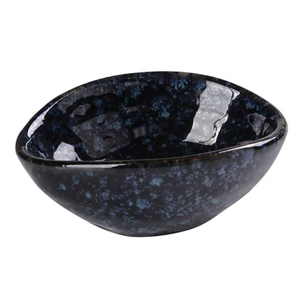 614-BL703 2 oz Round Fruit Bowl - Ceramic, Blue Star