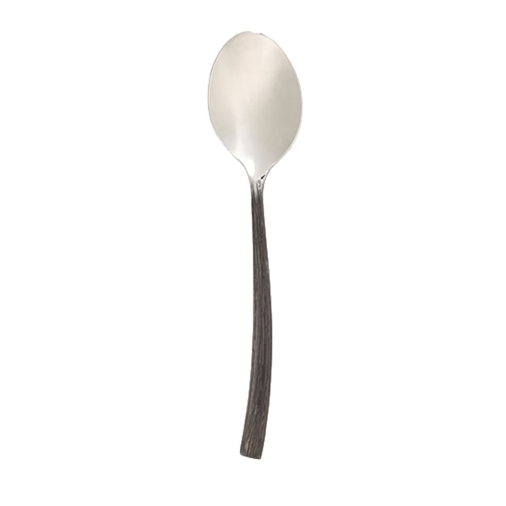 450-FL928 6 7/8" Teaspoon with 18/10 Stainless Grade, Black Oak Pattern