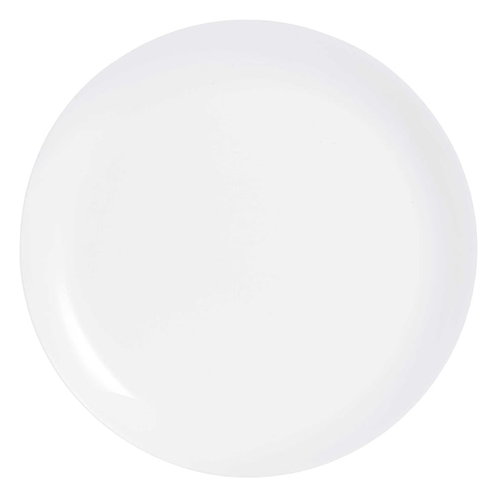 450-N9360 10 5/8" Round Evolutions Plate - Glass, White