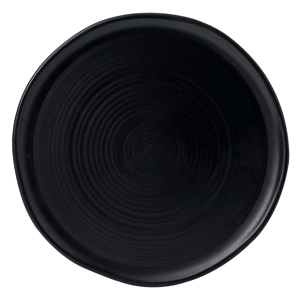 450-EJ318 12 1/2" Round Evo Plate - Ceramic, Jet