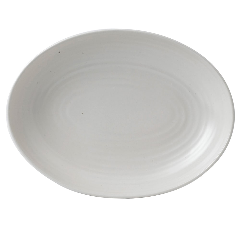 450-EP267 38 3/4 oz Oval Evo Bowl - Ceramic, Pearl