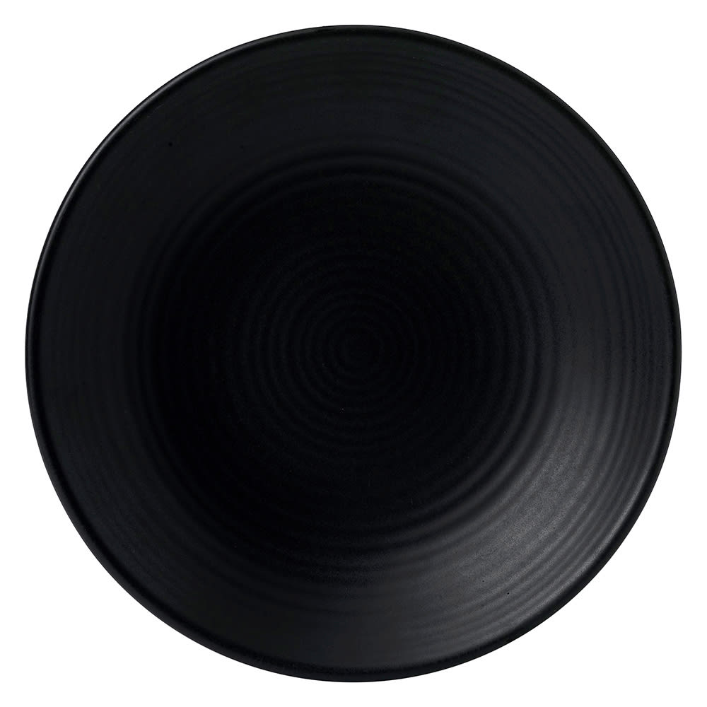 450-EJ243 9 1/2" Round Evo Plate - Ceramic, Jet