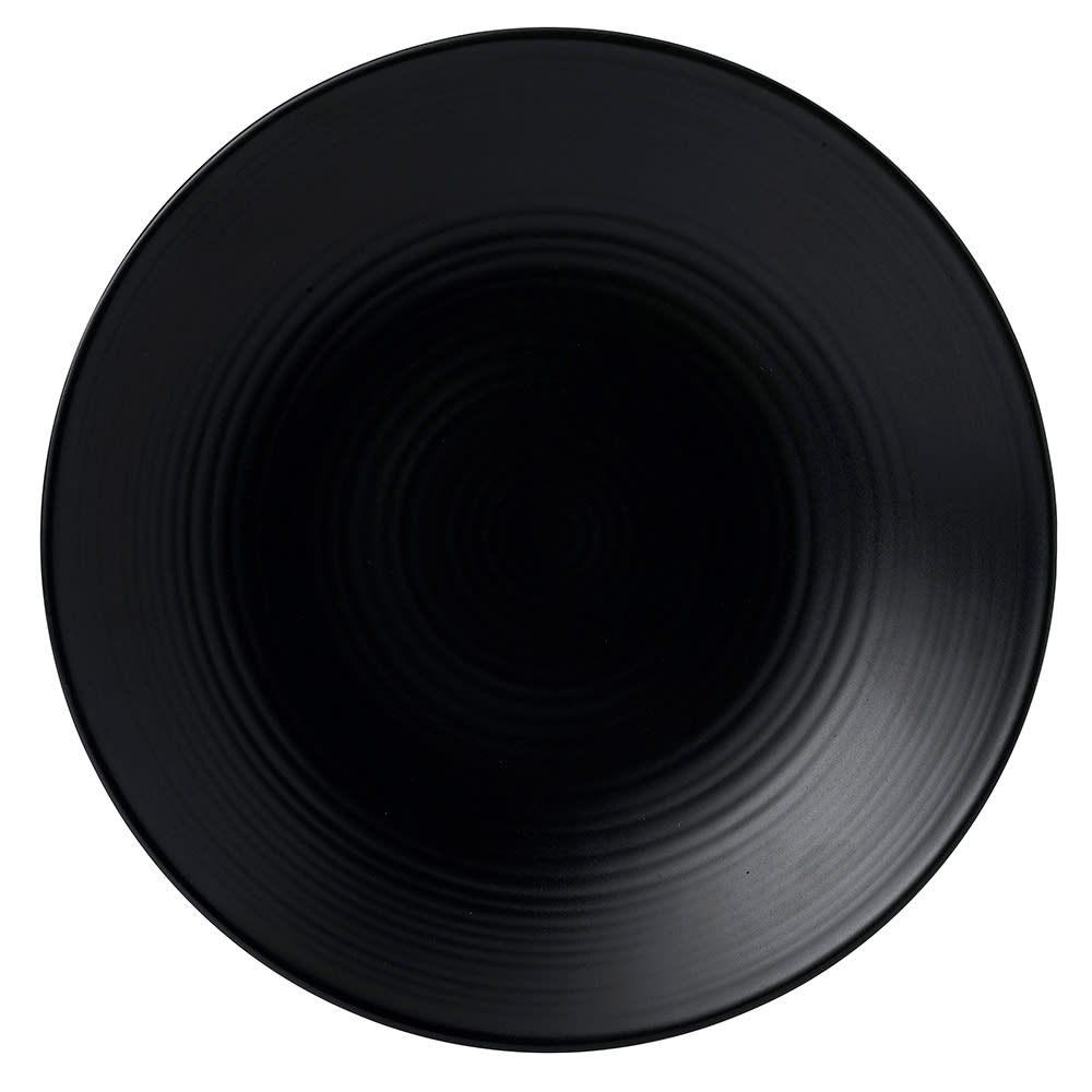 450-EJ292 11 1/2" Round Evo Plate - Ceramic, Jet