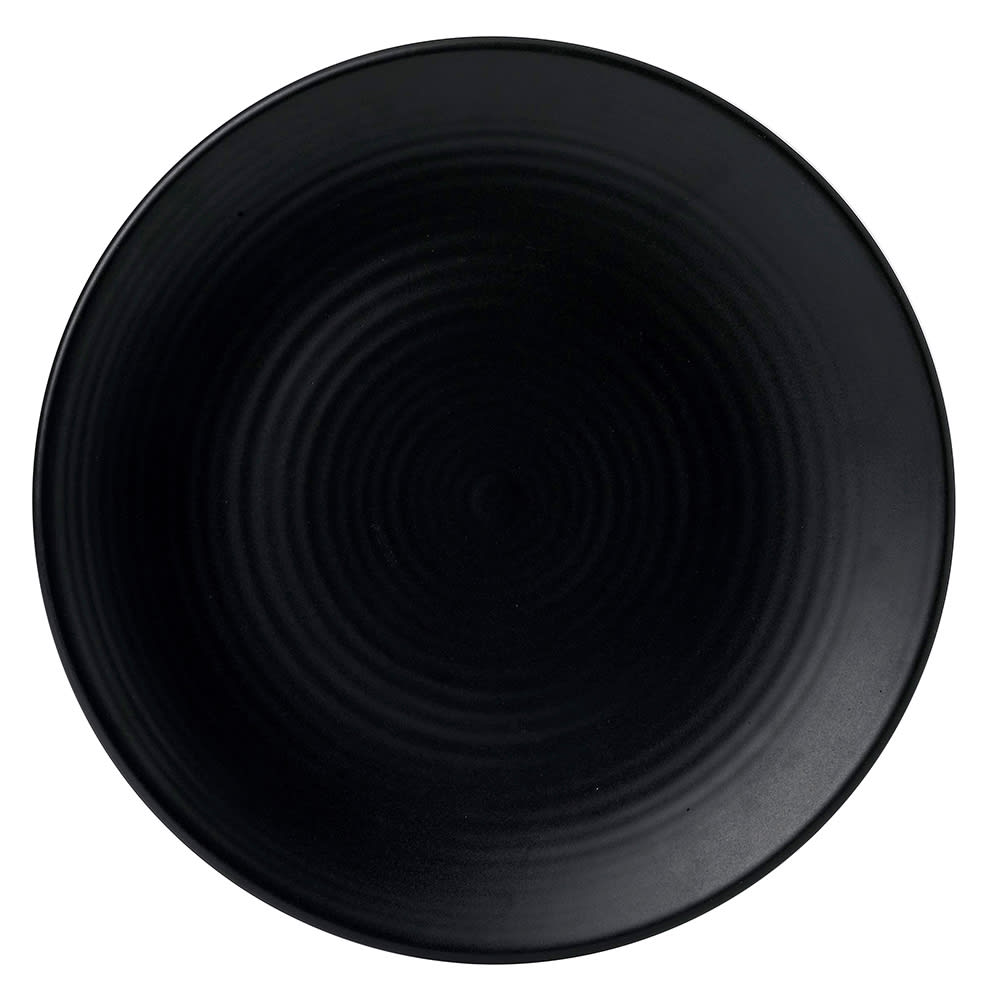 450-EJ273 10 3/4" Round Evo Plate - Ceramic, Jet