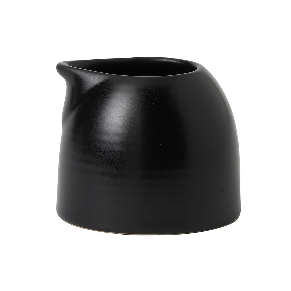 450-FM755 2 oz Evo Creamer - Ceramic, Jet