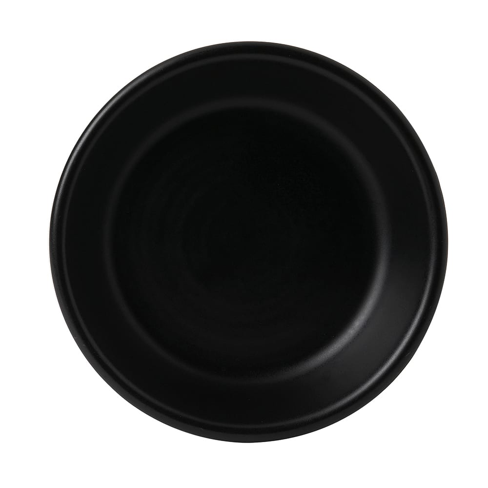 450-FM757 6 1/4" Round Evo Olive/Tapas Dish - Ceramic, Jet
