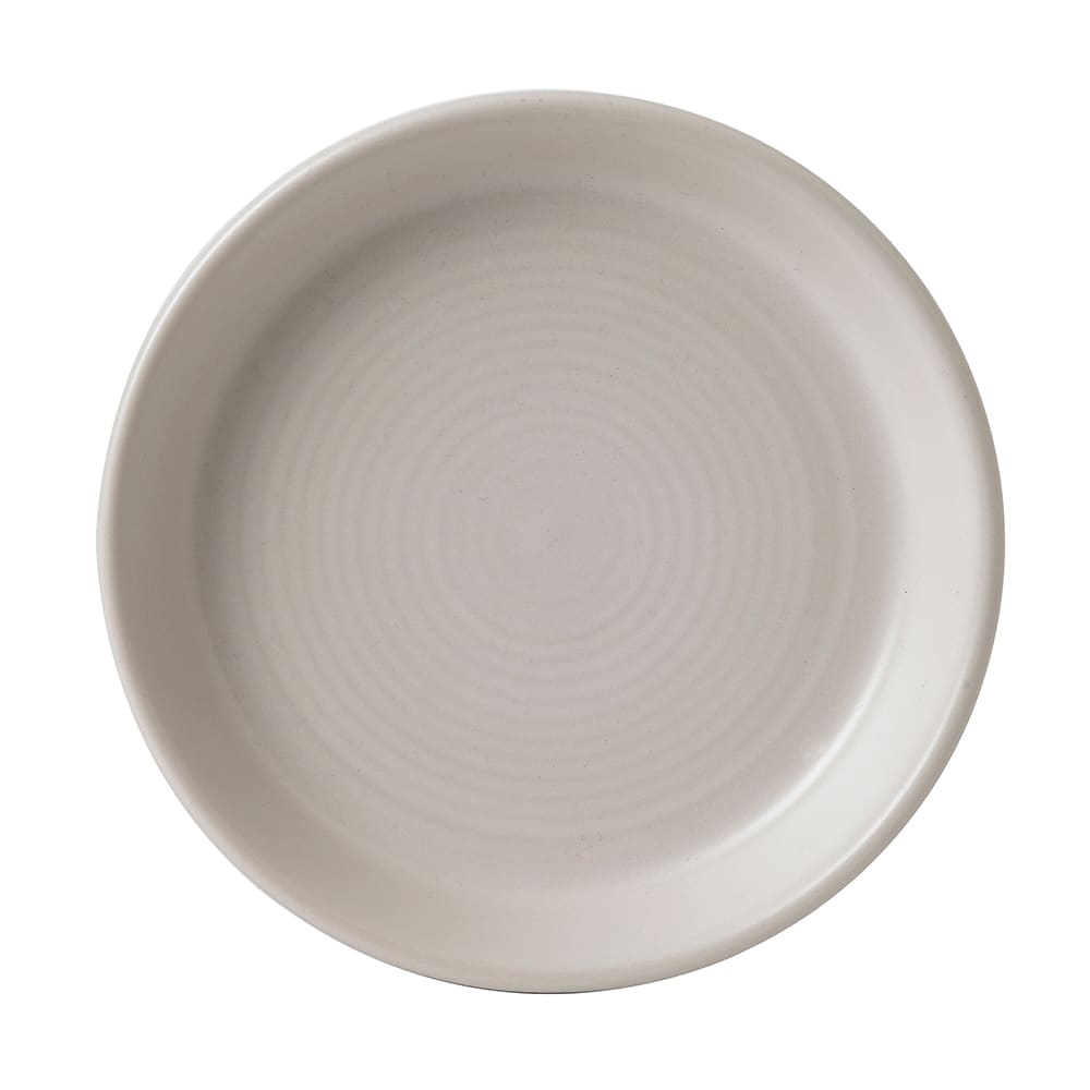 450-FM749 6 1/4" Round Evo Olive/Tapas Dish - Ceramic, Pearl
