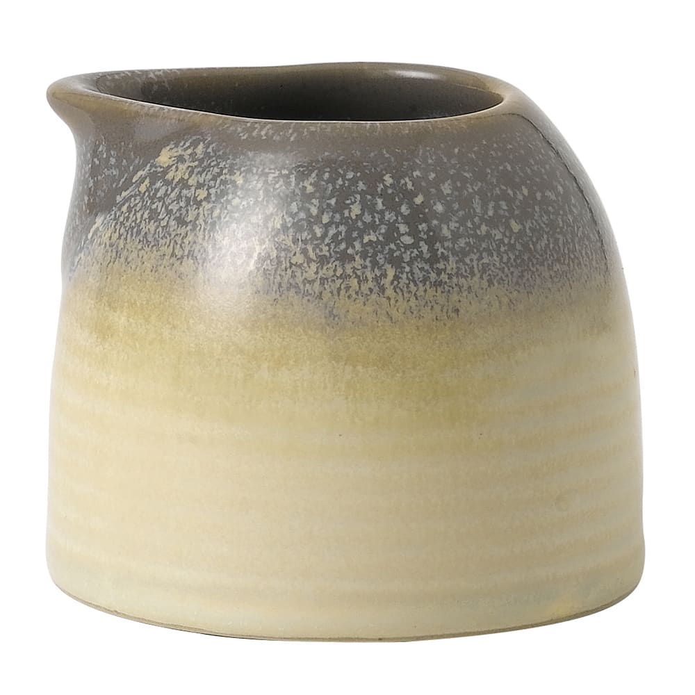 450-FM763 2 oz Evo Creamer - Ceramic, Granite/Brown