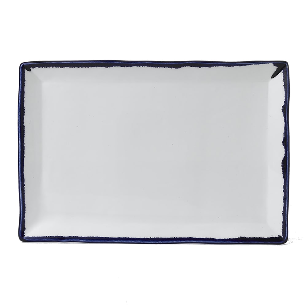 450-HIR13 13 1/4" x 9" Rectangular Harvest Tray - Ceramic, Ink