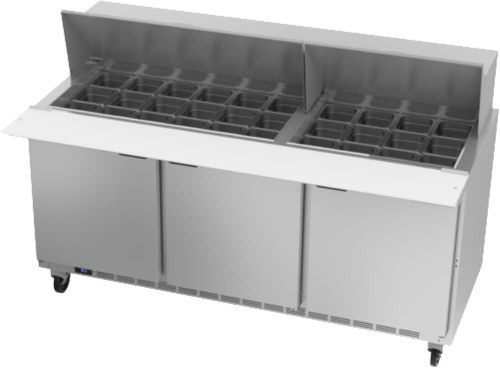 083-MST4818 48" Sandwich/Salad Prep Table w/ Refrigerated Base, 115v
