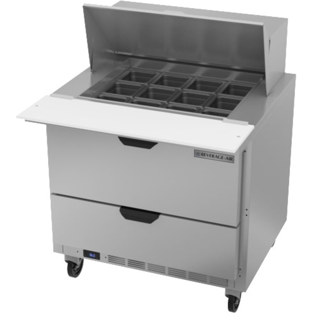 083-MST6024 60" Sandwich/Salad Prep Table w/ Refrigerated Base, 115v