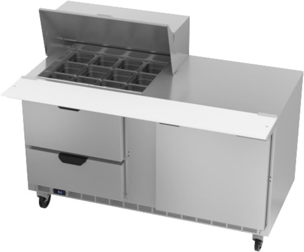 083-MST72 72" Sandwich/Salad Prep Table w/ Refrigerated Base, 115v