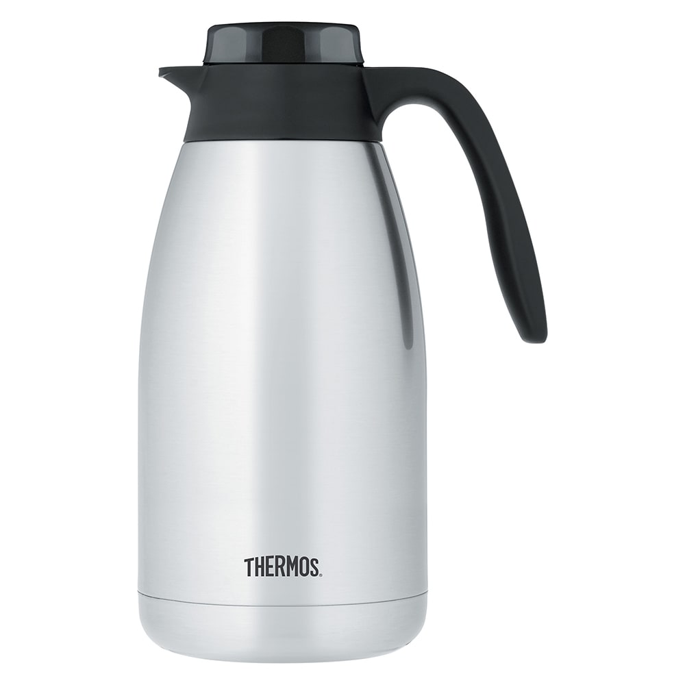 Thermos FN371 64 oz. Brew-Thru Stainless Steel Vacuum Insulated Carafe