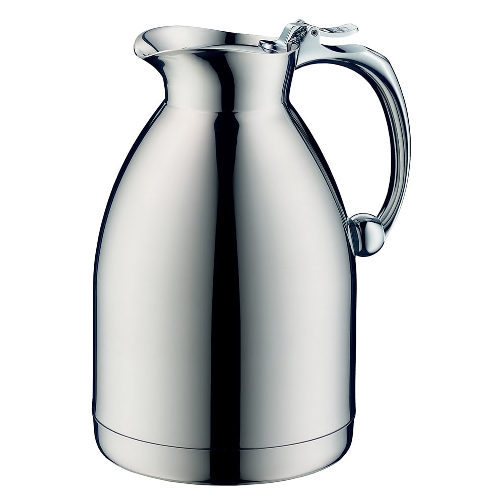 alfi FN348 1 liter Vacuum Thermal Carafe - Stainless Steel Body w/ Chrome Plated Handle