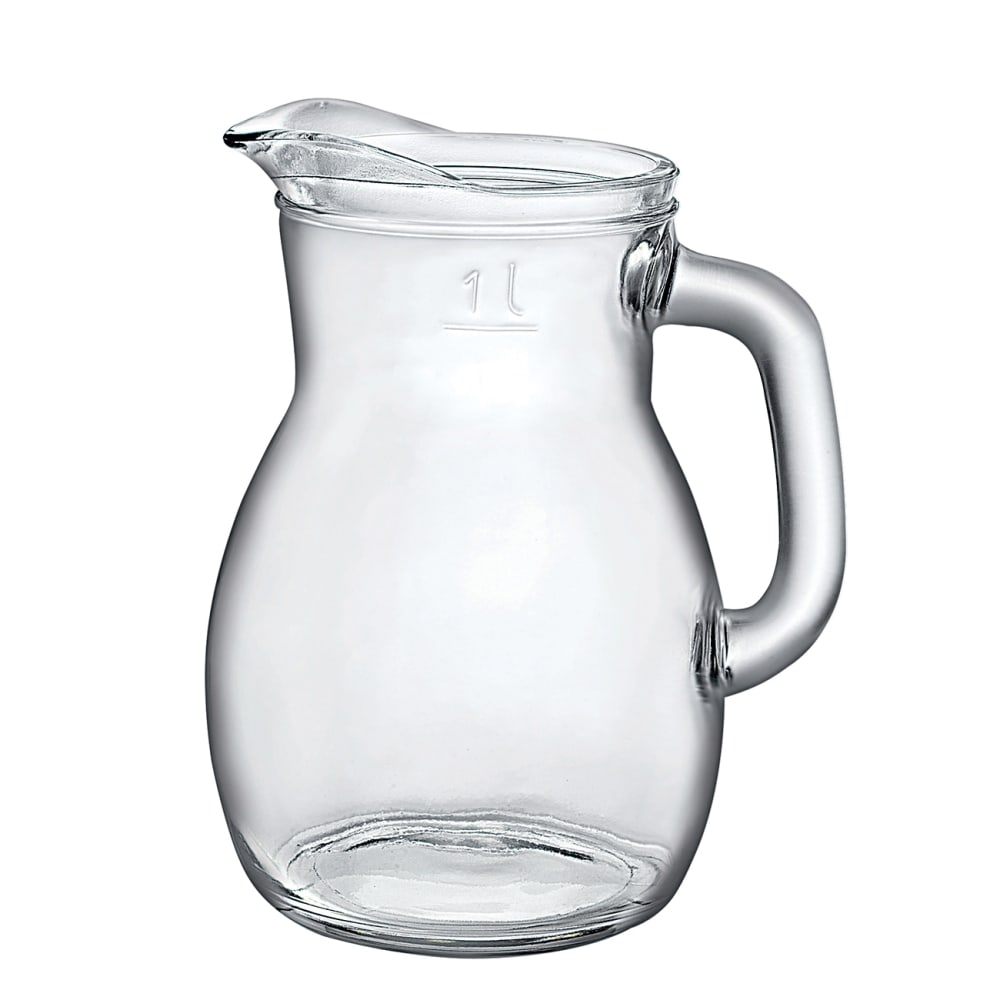 706-4971Q691 10 1/8 oz Glass Pitcher, Clear