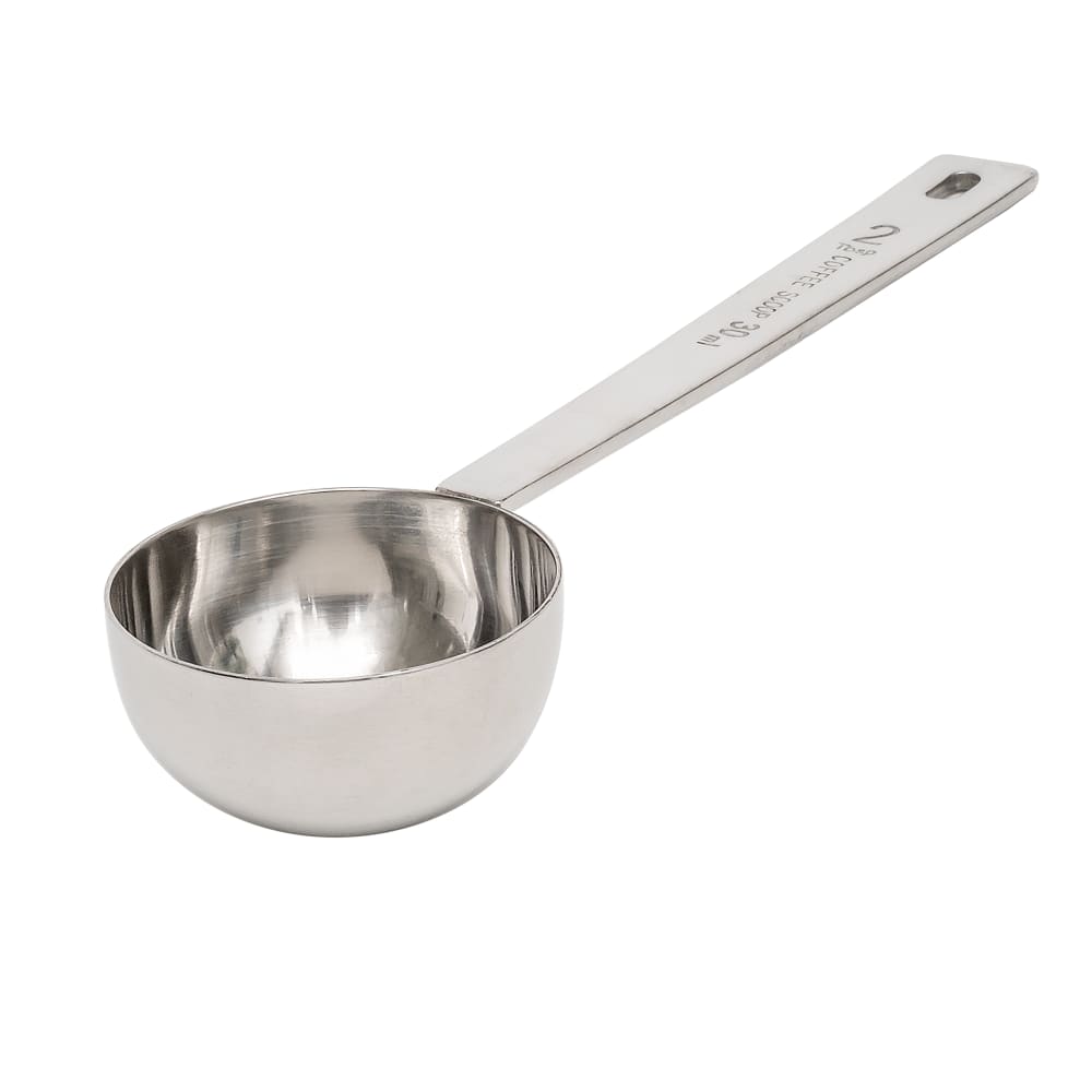 Tablecraft 402 2 Tablespoon Stainless Steel Coffee Scoop w/ Mirror Finish