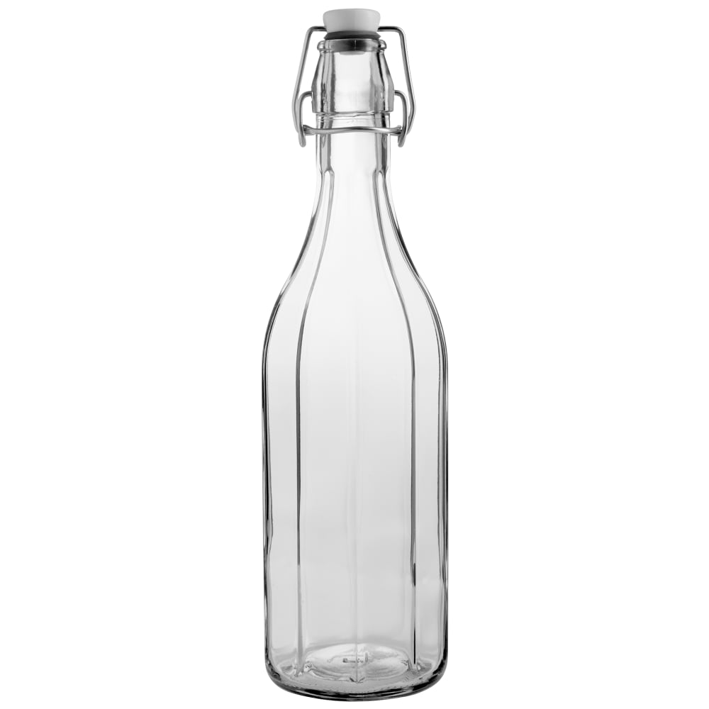 450-FJ016 25 1/4 oz Glass Bottle w/ Swing Top Seal