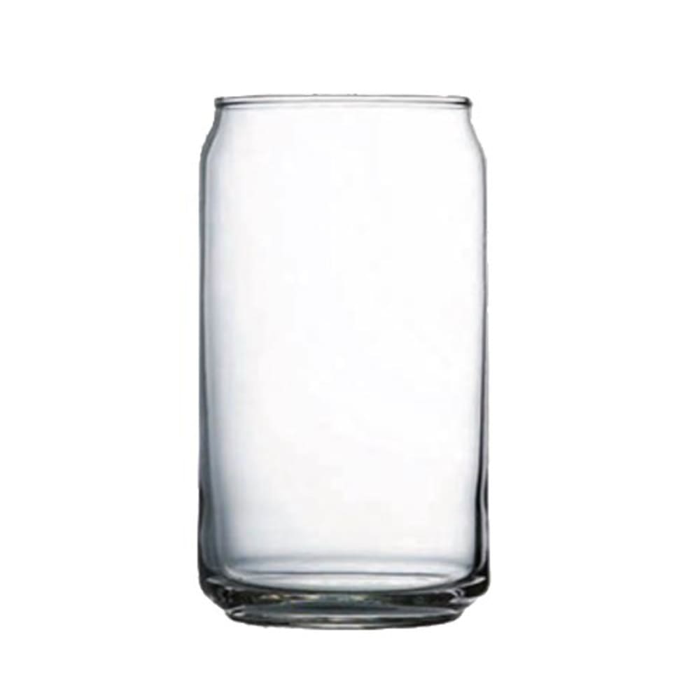 Beer Can 16oz Glass