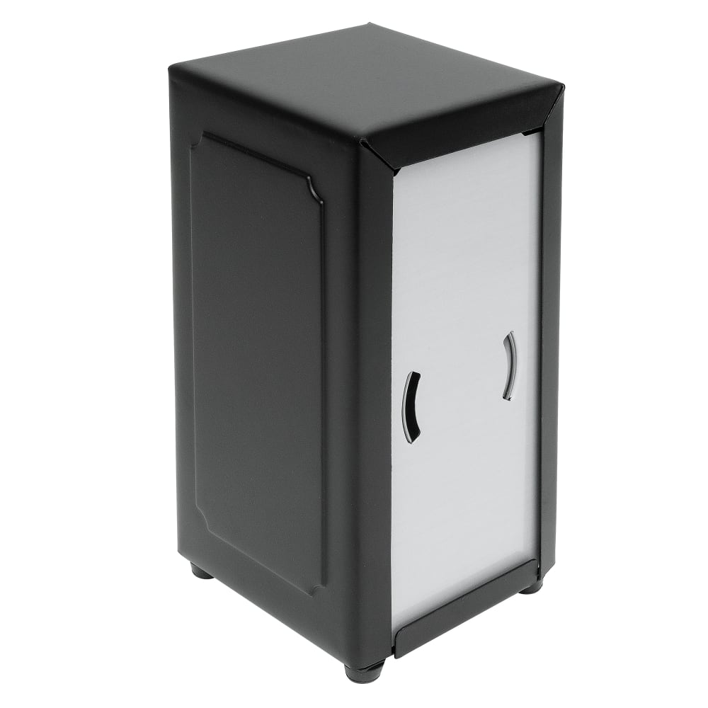 229-2212 Napkin Holder, Full Size, Fits 3 1/2 x 6 5/8" Napkins, Black
