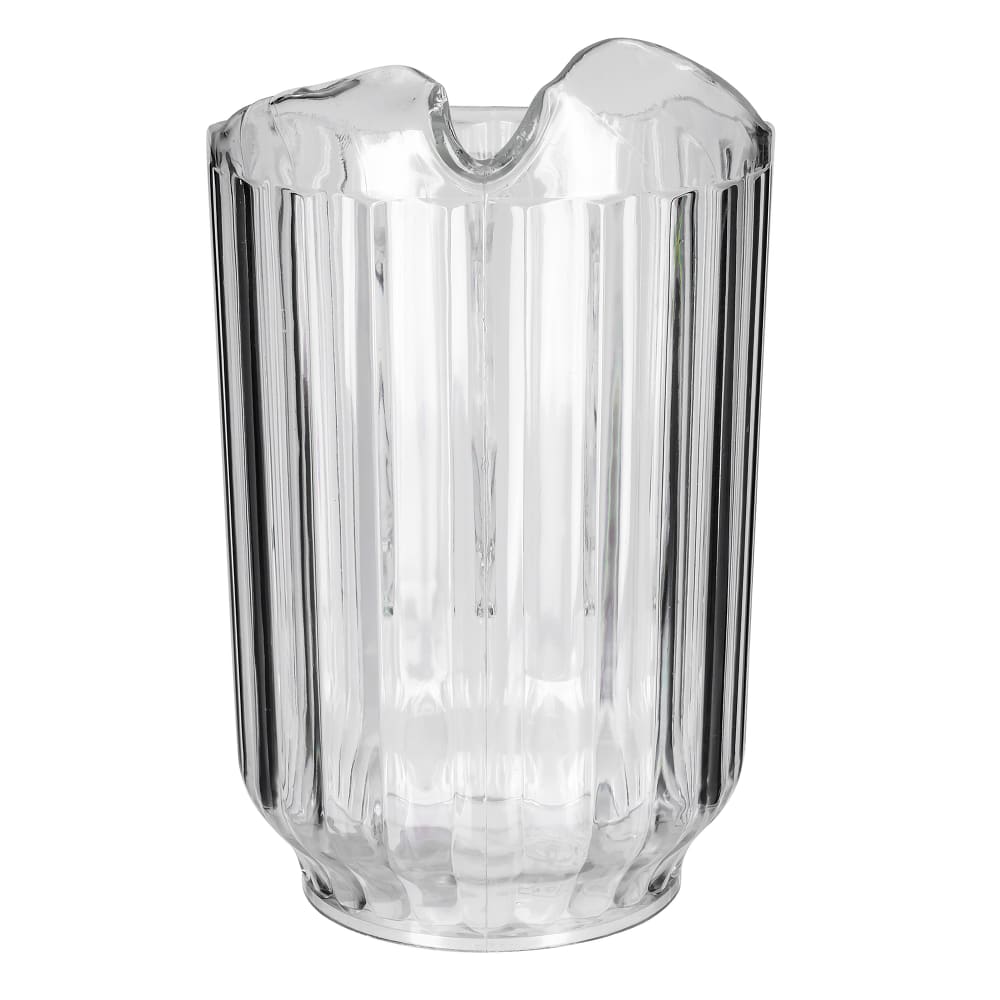 Vollrath 60-ounce Traex Tuffex clear plastic beverage pitcher - #6010-13 -  12 per case