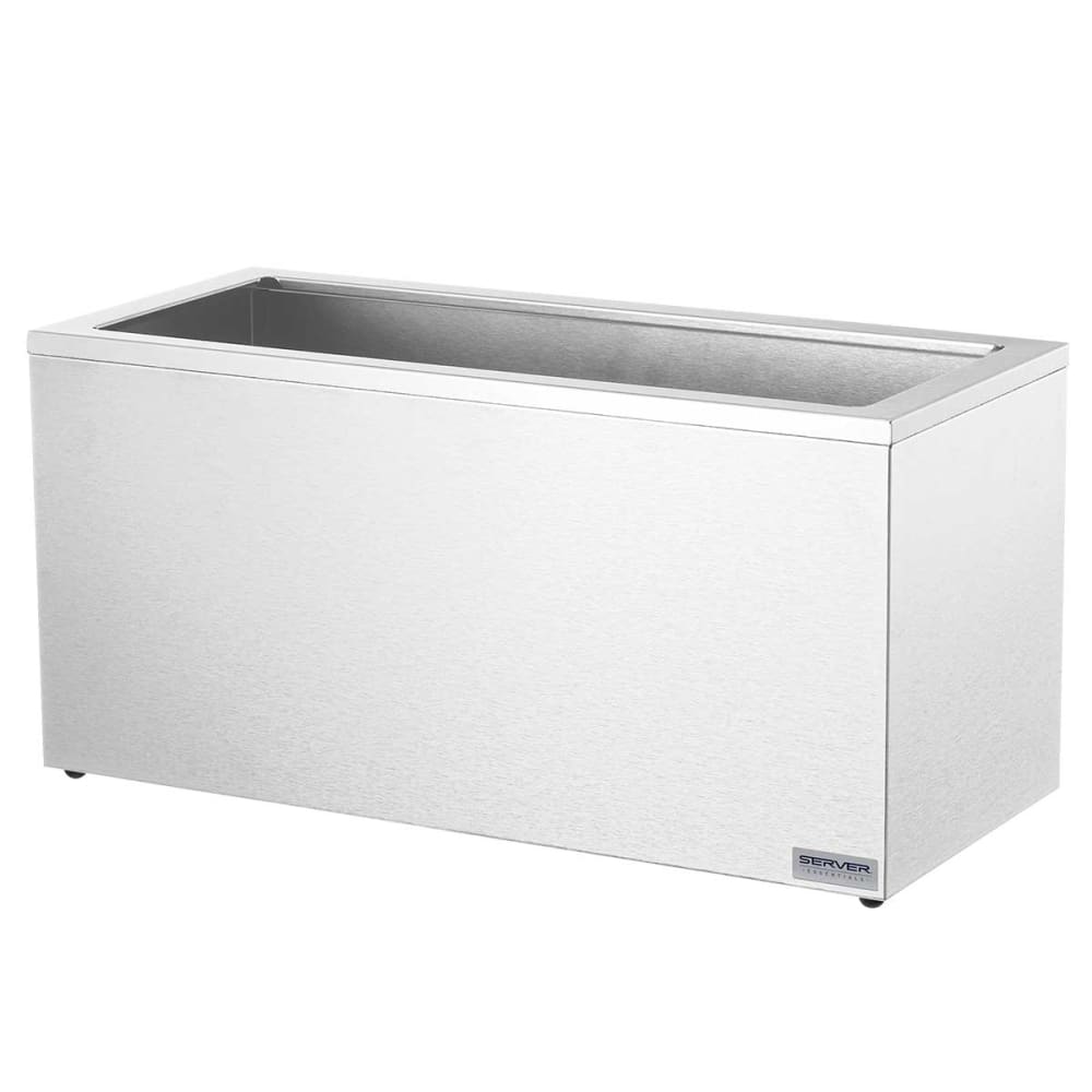 003-82550 Non-Insulated Rail Base Only for (4) Fountain Jar, Stainless