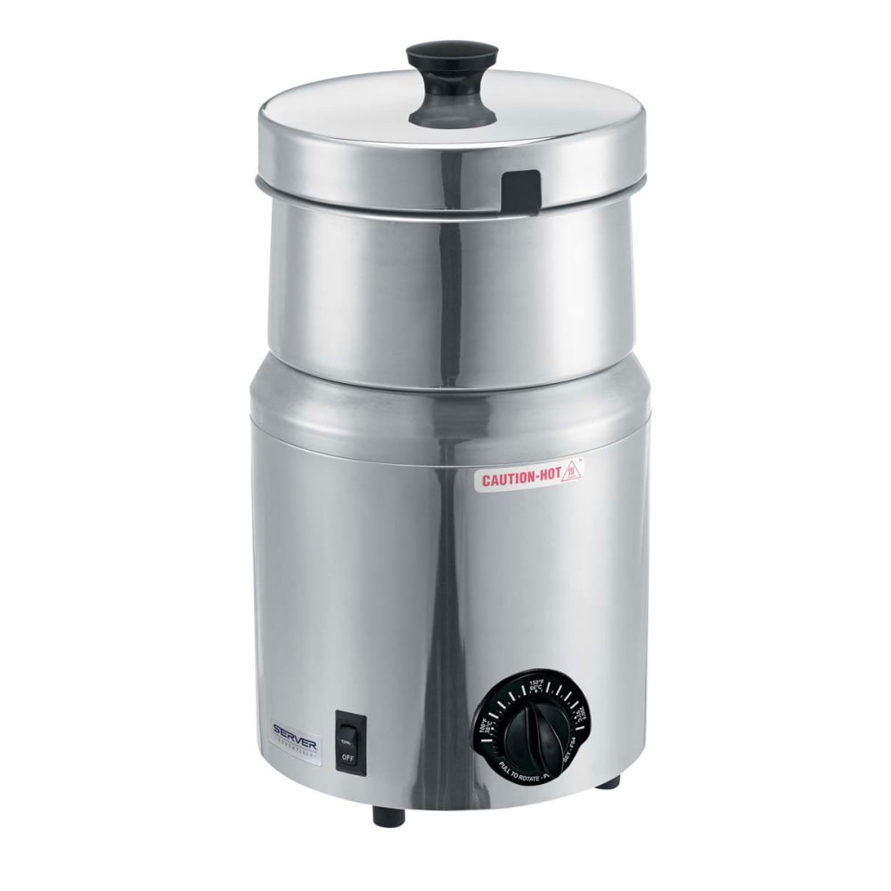 003-81000 5 qt Countertop Soup Warmer w/ Thermostatic Controls, 120v