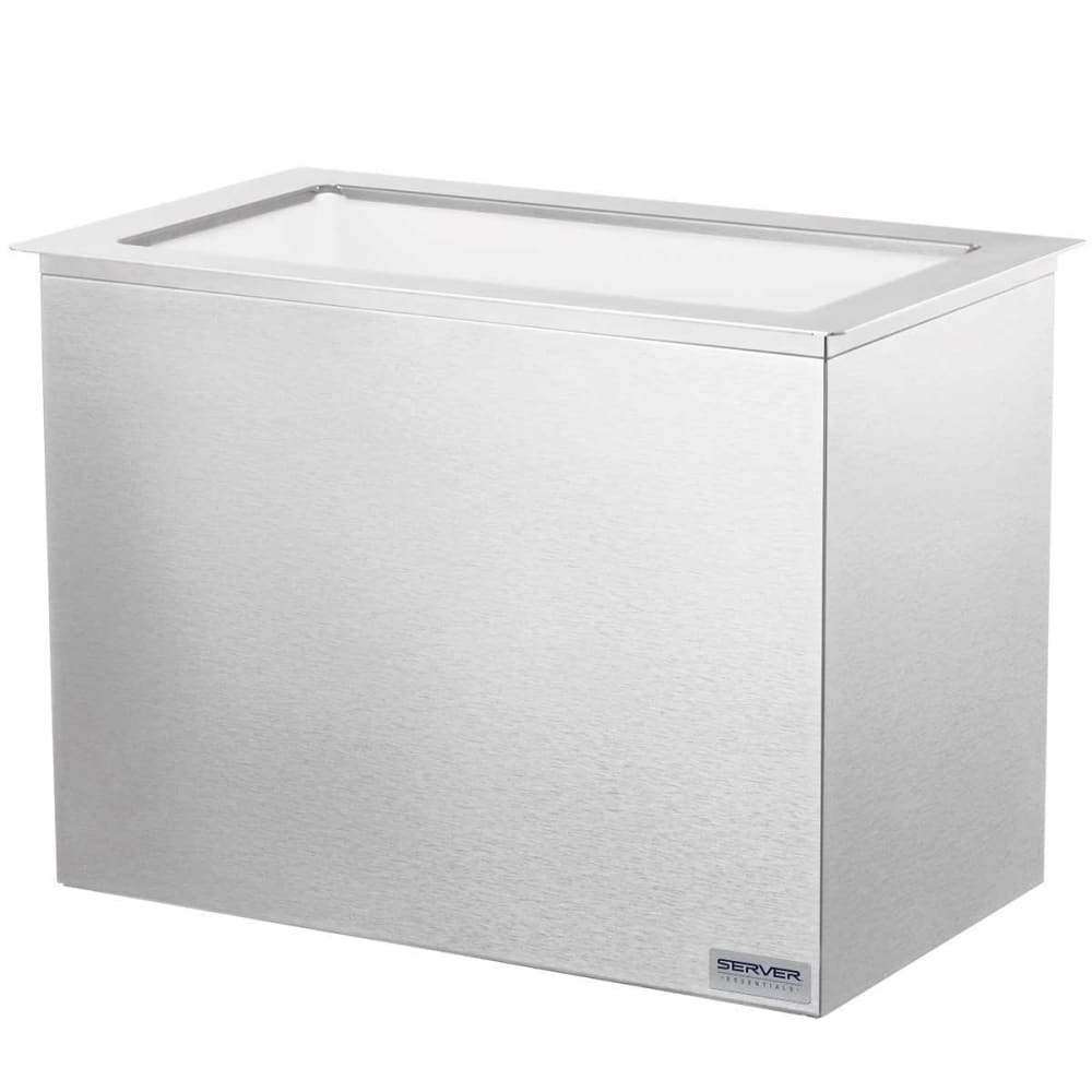 003-83830 Serving Bar Base for (3) Standard Fountain Jars, Stainless