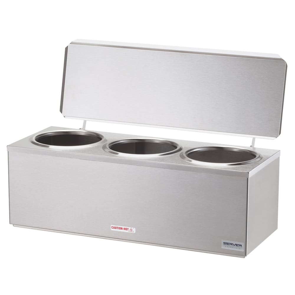 Server Products 92040 - Triple Cone Dip Warmer
