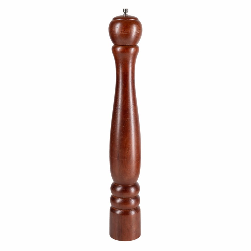 229-PM1918 18 1/4"H Pepper Mill - Wood, Mahogany