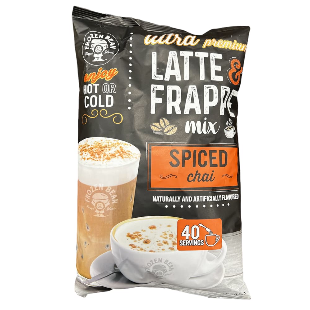 542-FG101002 56 oz Latte & Frappe Mix, Spiced Chai Tea