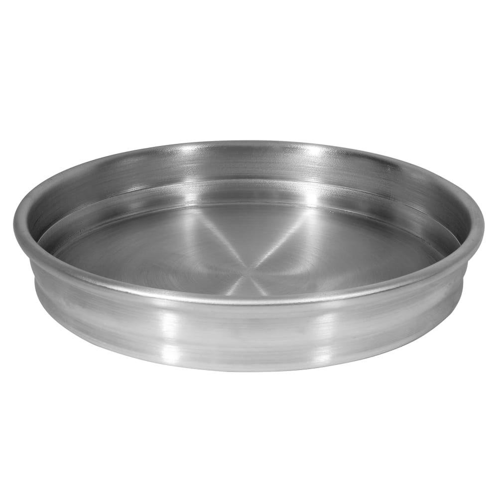 080-APZK0815 8" Round Pizza Pan, Aluminum