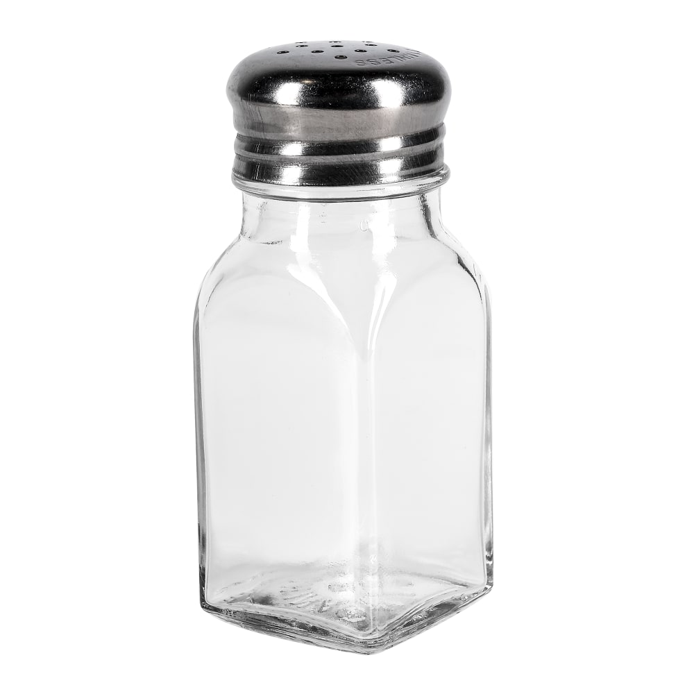 Winco G-109 2 oz Salt/Pepper Shaker - Glass, 3 9/10